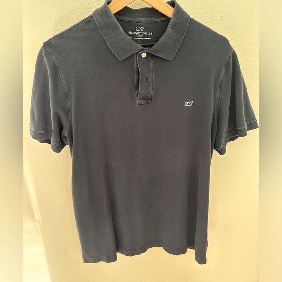 Mens vineyard vines blue polo - Picture 2 of 4